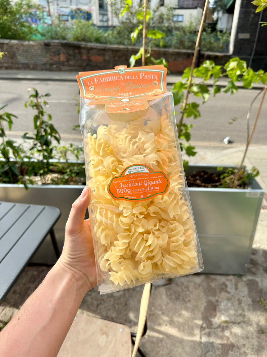 La fabbrica della pasta senza glutine Fusilloni